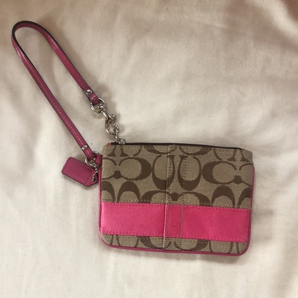 Coach Signature Collection Wristlet - Picture 2 of 3